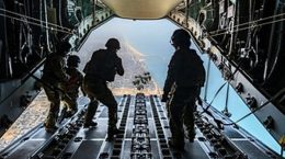 More than 10 tons of food items airdropped by UK in Gaza