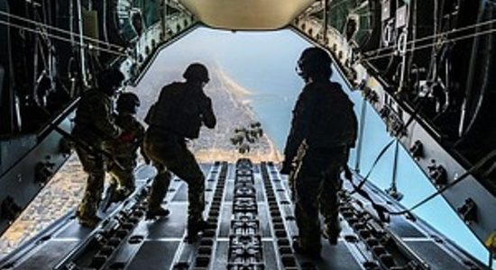 More than 10 tons of food items airdropped by UK in Gaza