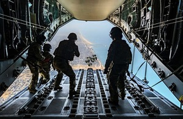 More than 10 tons of food items airdropped by UK in Gaza