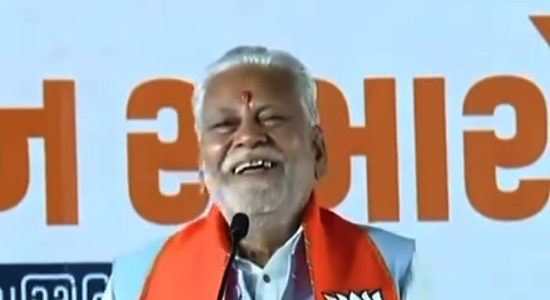 A section of Kshatriya community expressed support towards Rupala in Gujarat