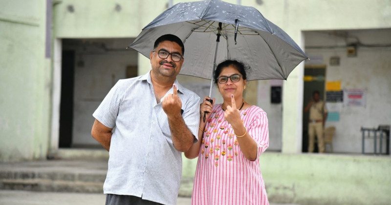 Nearly 61% voting in the second phase of Lok Sabha elections 2024