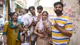 Voting completed in 14 states and union territories with the second phase