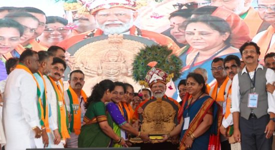 Bomb blasts and law and order due to vote bank politics of Congress party