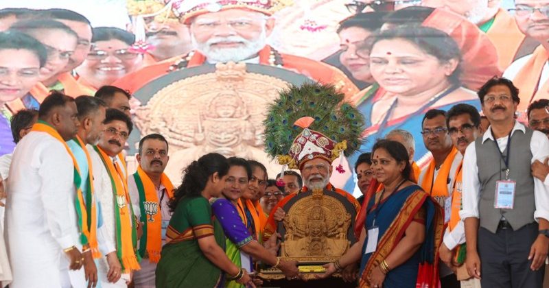 Bomb blasts and law and order due to vote bank politics of Congress party