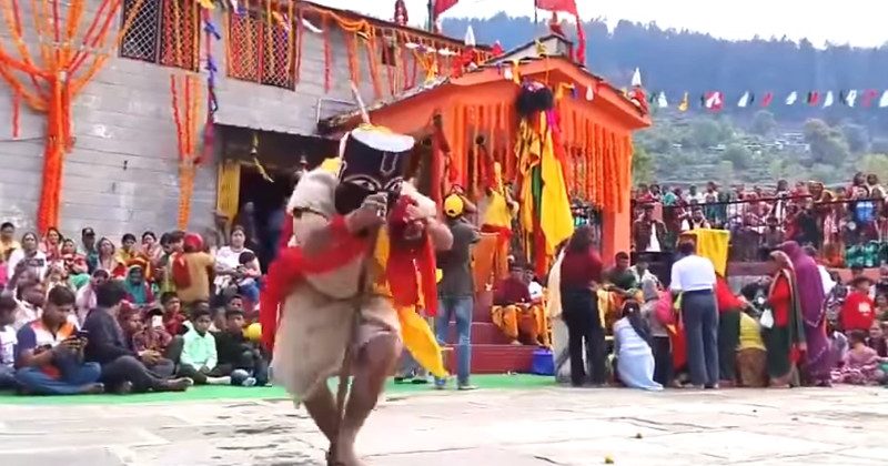 Glimpses of World Heritage Ramman Utsav of Chamoli District