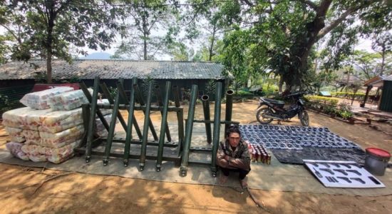 Assam Rifles intercepted a huge quantity of arms, ammunition