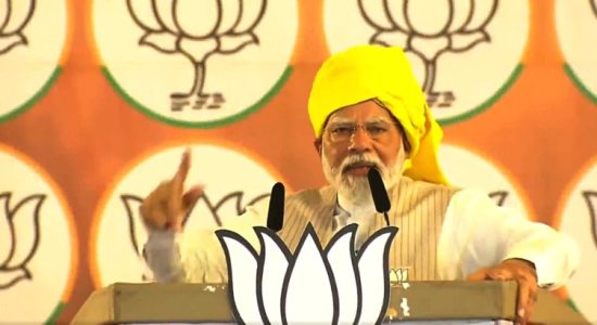 Modi is working day and night to change your life