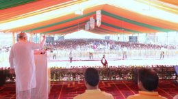 Shah accused Bhupesh Baghel's government of promoting Naxalism