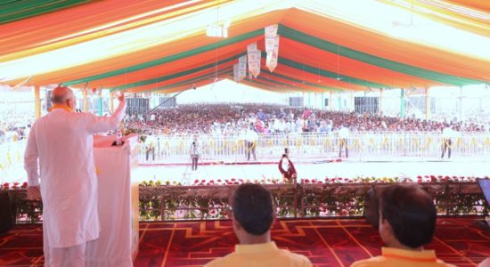 Shah accused Bhupesh Baghel's government of promoting Naxalism