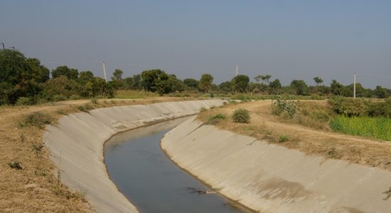 There is hardly any water even in Narmada Canal