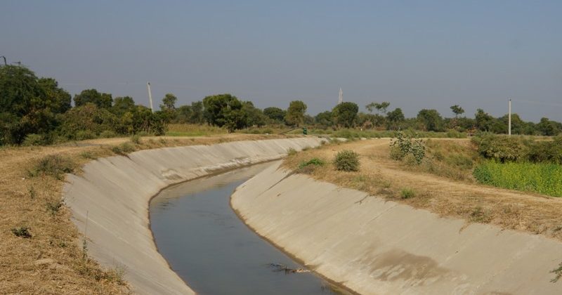 There is hardly any water even in Narmada Canal