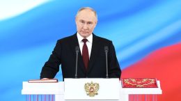 Vladimir Putin sworn in as President of Russia for the fifth time