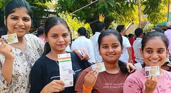 Voting completed for 283 Lok Sabha seats, 61.45% voting in the third phase