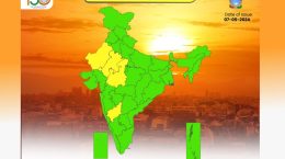 Heat wave conditions in Rajasthan, Madhya Pradesh and Karnataka