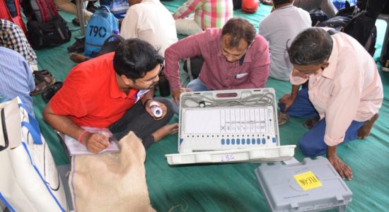 Voting on 96 seats in 9 states and one union territory on Monday