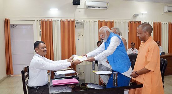 Prime Minister Narendra Modi filed nomination from Varanasi seat