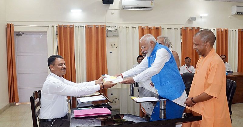 Prime Minister Narendra Modi filed nomination from Varanasi seat