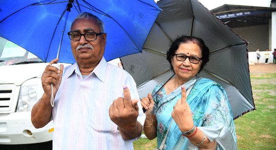 Around 66.95% voting took place in the first four phases so far