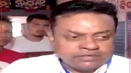 EVM machine defective at a polling booth in Sambit Patra's Puri loksabha constituency