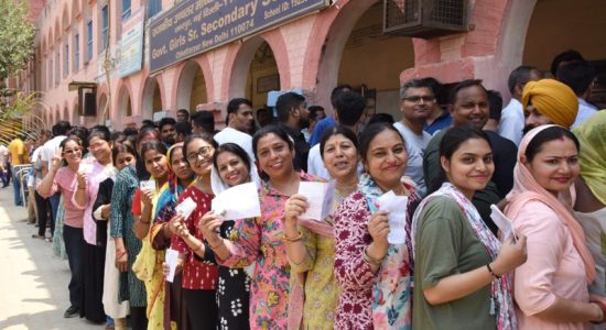 Voting completed in 486 parliamentary constituencies in Lok Sabha elections 2024