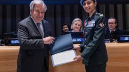 Major Radhika Sen awarded UN Military Gender Advocate of the Year