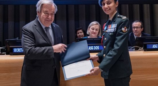 Major Radhika Sen awarded UN Military Gender Advocate of the Year