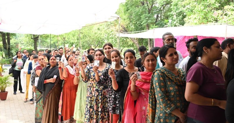 More than 40 percent voting till 1 pm in the last phase of Lok Sabha elections 2024