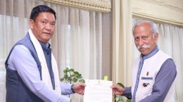 BJP government in Arunachal Pradesh and SKM government in Sikkim