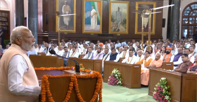 Narendra Modi unanimously elected leader of NDA Parliamentary Party