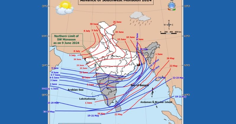 Heavy to very heavy rains in Konkan, Goa, South Madhya Maharashtra and Karnataka