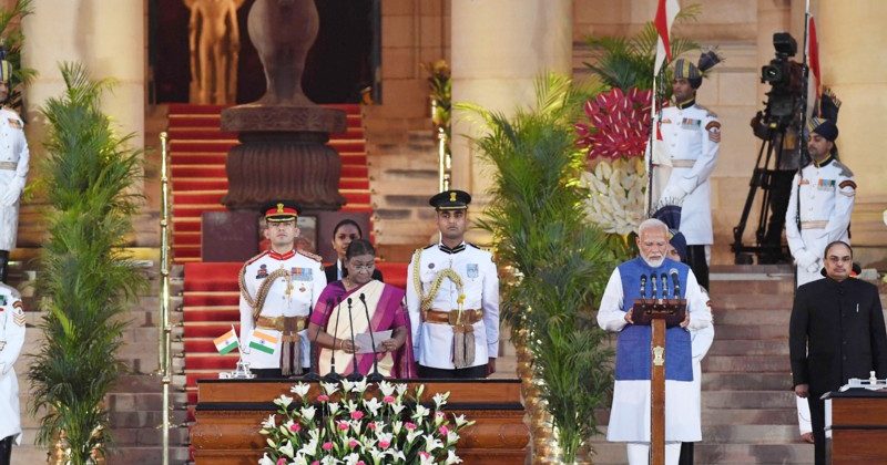 Narendra Modi Members of the Council of Ministers