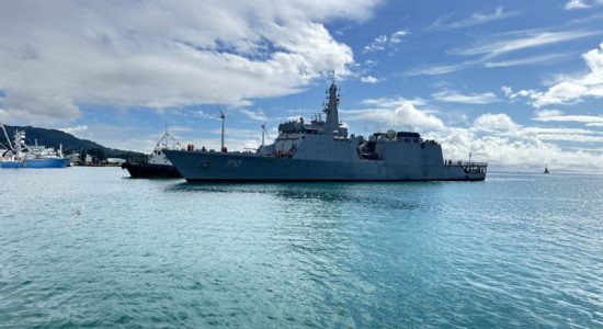 INS Sunayna reached Port Victoria, Seychelles