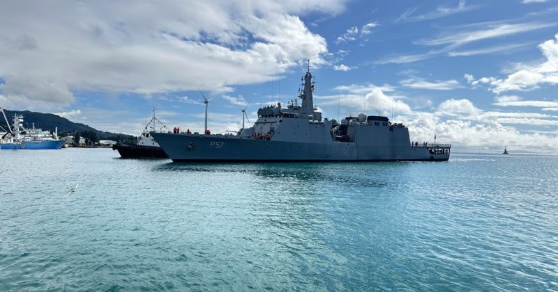 INS Sunayna reached Port Victoria, Seychelles