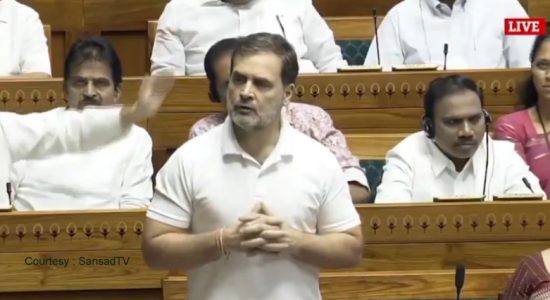 Rahul Gandhi's mic turned off while raising NEET issue