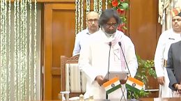 Hemant Soren took oath as the Chief Minister of Jharkhand