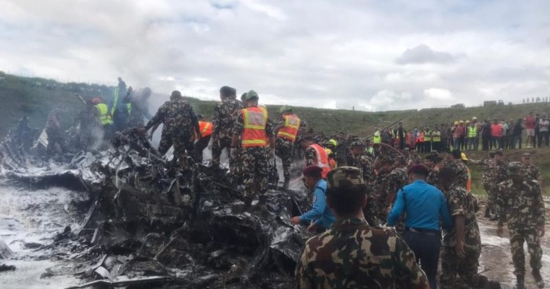 Nepal plane crash kills 18