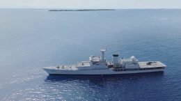 INS Sharda reached Maldives for exercise
