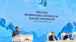 India expressed concern over rapid melting of glaciers
