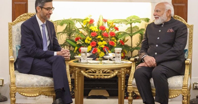 Google CEO Meets Prime Minister