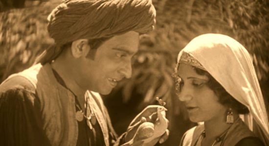 The 1928 silent film "Shiraz," based on the Taj Mahal romance