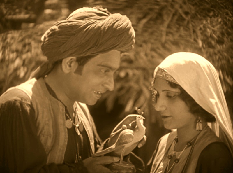 The 1928 silent film "Shiraz," based on the Taj Mahal romance