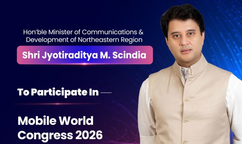 Scindia to Lead India at Mobile World Congress in Barcelona