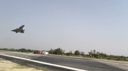 The Indian Air Force utilized the Purvanchal Expressway as an airstrip