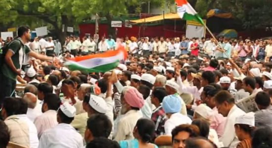 India's youth movement in the spotlight of international media