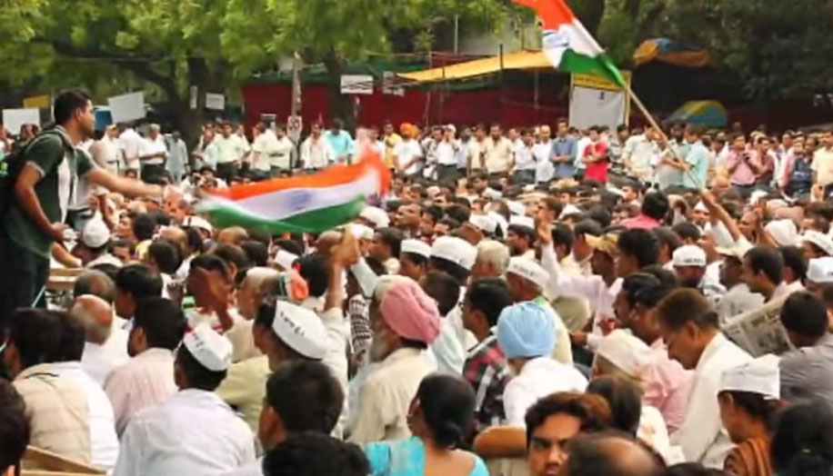 India's youth movement in the spotlight of international media