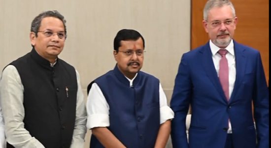 Russian Ambassador Denis Alipov Meets BJP President Nitin Nabin