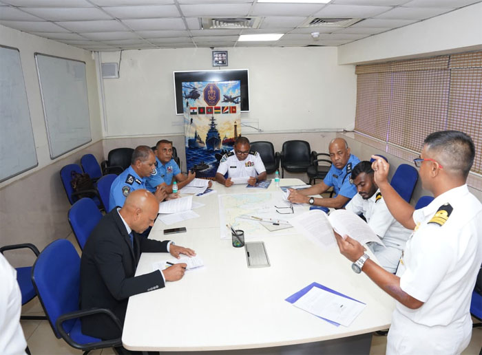 Exercise to tackle illegal activities in the Indian Ocean