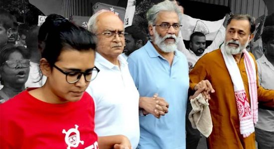 Large-scale protests demanding the resignation of Gyanesh Kumar